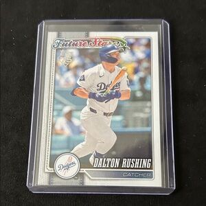 Topps Dalton Rushing Dodgers Card - Future Stars